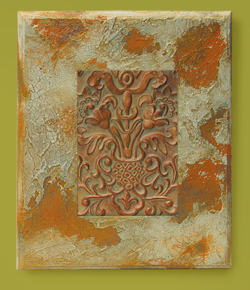 Textured Antique Wall Frame