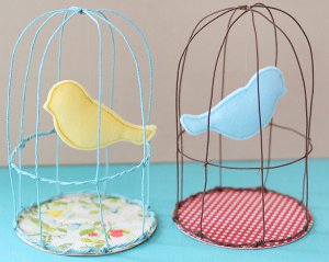 Whimsical Spring Birdcages