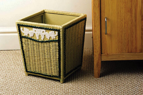 Willow Waste Basket