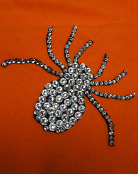 Halloween Spider Applique