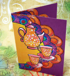 Thanksgiving Tea Time Invitation