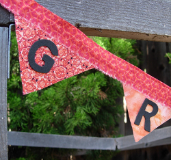 No Sew Gratitude Banner