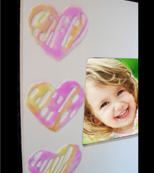 Glue Hearts Frame