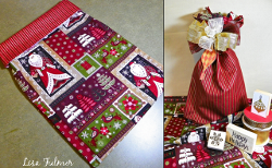 Reversible Christmas Gift Bag