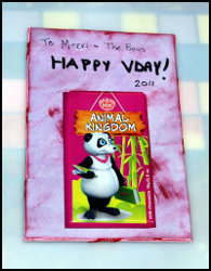 Valentine's Trading Card