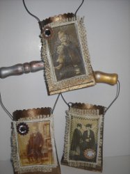 Antique Recycled Favor Pouches