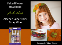 Felt Flower Headband