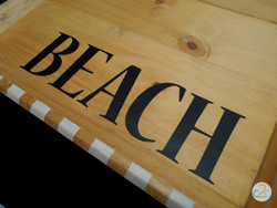 Thrift Store Beach Tray