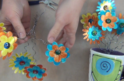 Coffee Cup Flower Bouquet