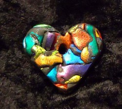 Colorful Heart Pendant