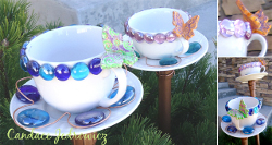 Cup and Saucer Planters