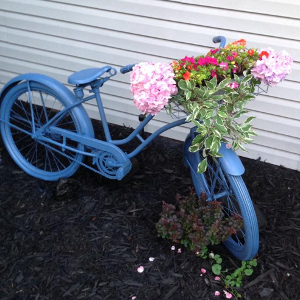 DIY Bike Planter Garden Craft