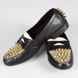 DIY Studded Loafers