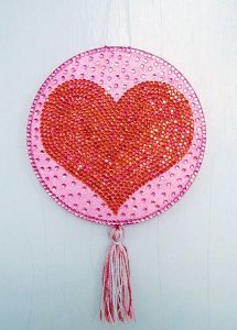 Dazzling Valentine's Day Door Decoration