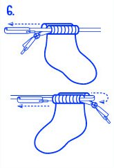 Drawstring Sock Pouch