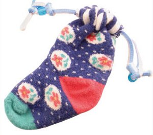 Drawstring Sock Pouch