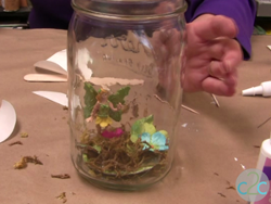 Recycled Fairy Jar