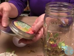 Recycled Fairy Jar
