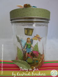 Recycled Fairy Jar