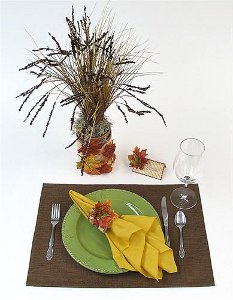 Fall Table Setting