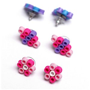 Fun Perler Bead DIY Earrings