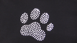 Dog Paw Print Iron On