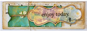 Glimmering Vintage Bookmark