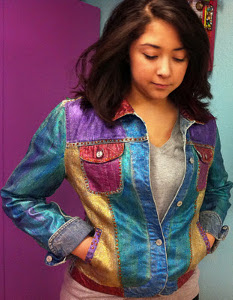 Glitter Jean Jacket