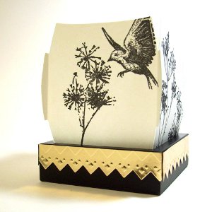 Hummingbird Luminary Shade