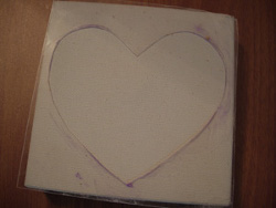 Textured Heart Decor