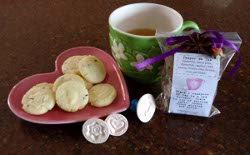 Pamper Yourself Homemade Herbal Tea and Lavender Shortbread