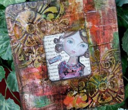 Embossed Mixed Media Frame