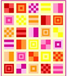 Mod Quilt Sampler Part 1 of 3