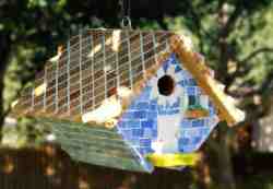 Mosaic Birdhouse