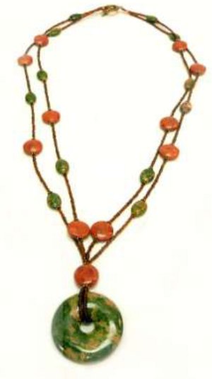 Mossy Woods Two-Strand Necklace
