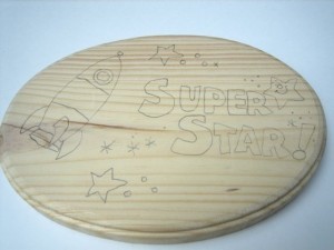 My Super Star Plaque