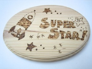 My Super Star Plaque