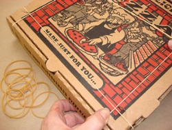 Pizza Box Wall Art