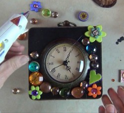 Colorful Repurposed Clock