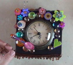Colorful Repurposed Clock