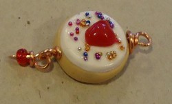 Polymer Clay Cookie Necklace