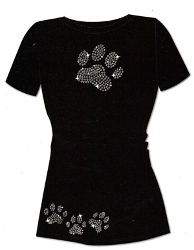 Dog Paw Print Iron On