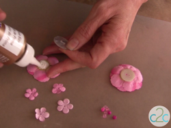 Stamped Cards and Floral Push Pins