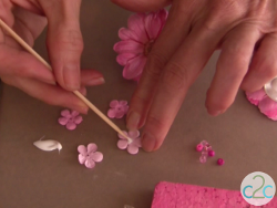 Stamped Cards and Floral Push Pins