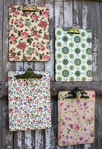 Vintage-Inspired Clipboards