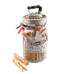 Vintage Inspired Laundry Jar