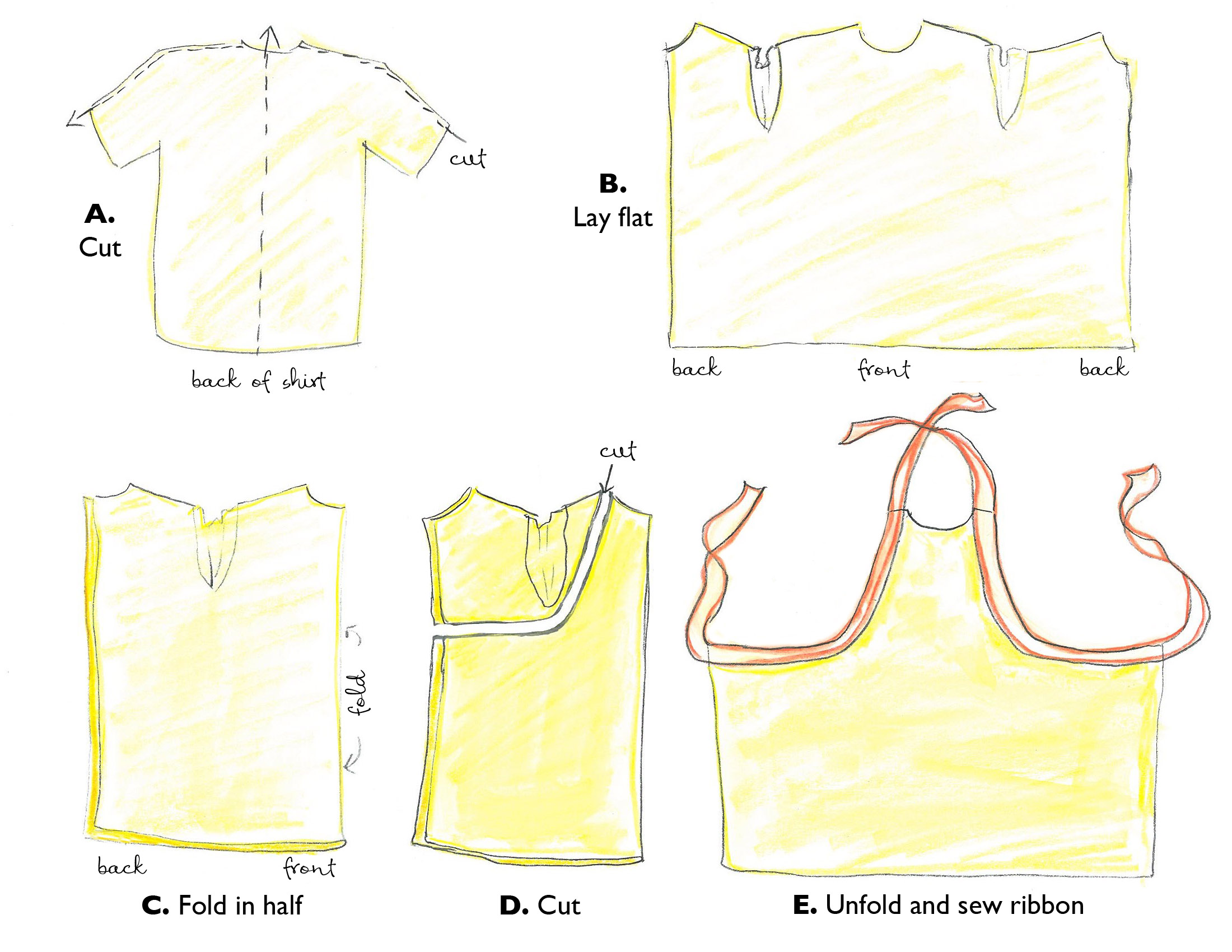 Origami T Shirt With Tie Image collections - Craft ...