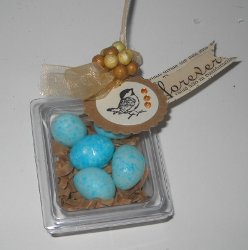 Bird and Egg Favors