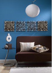 Blue-and-Brown-Circles-Wall-Art