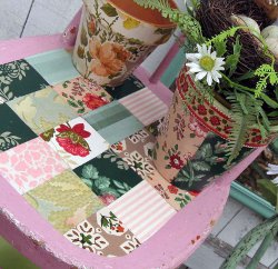Patchwork Decoupage Chair